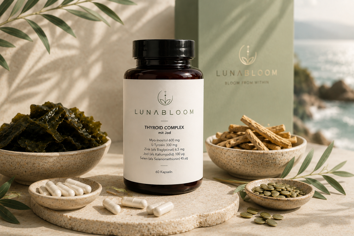 Liver Qi Zutaten Löwenzahn und Artischocke – Teil des LunaBloom Thyroid Balance Bundles